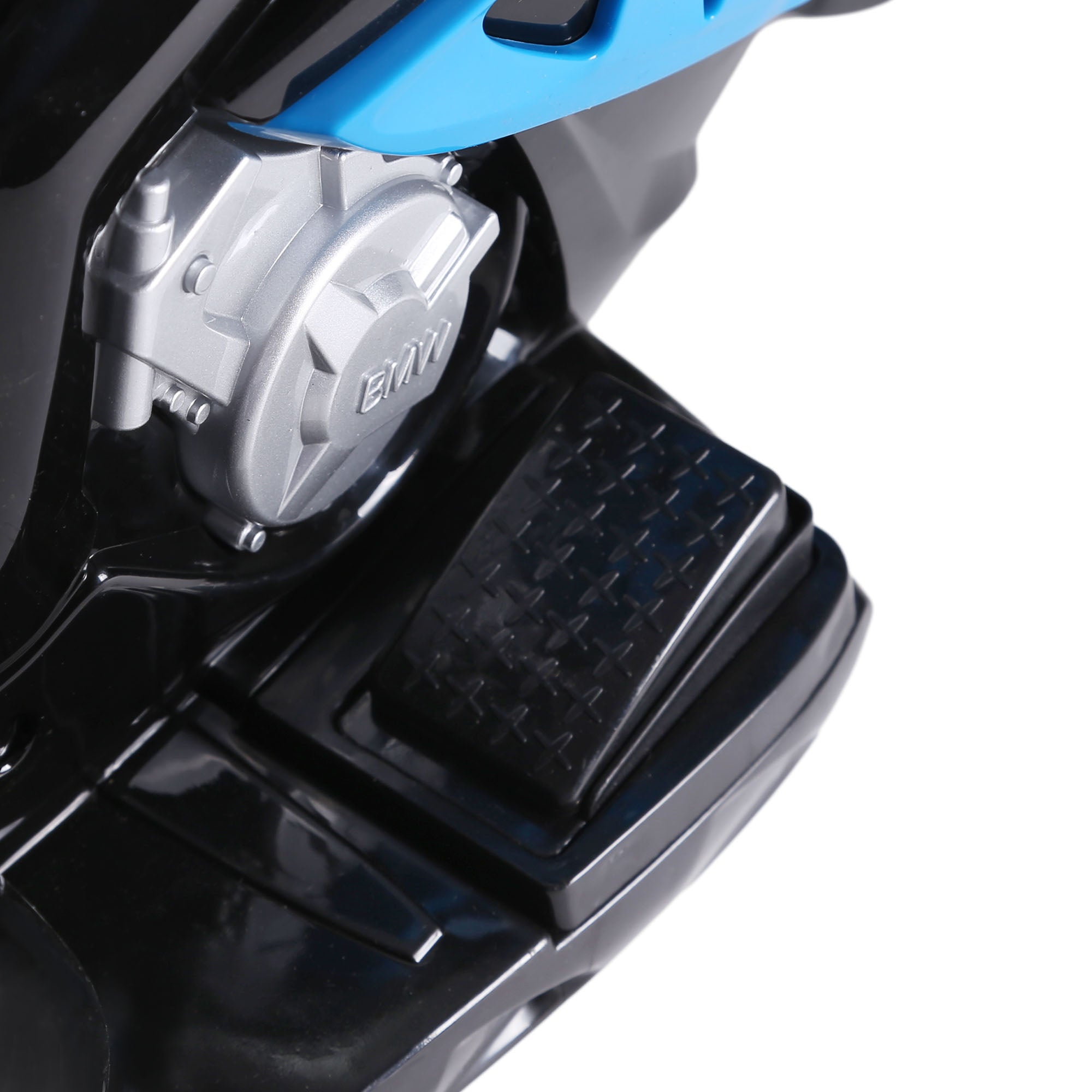 HOMCOM 6V BMW S1000RR Licensed Kids Electric Motorbike with Headlight and Music in Blue-7