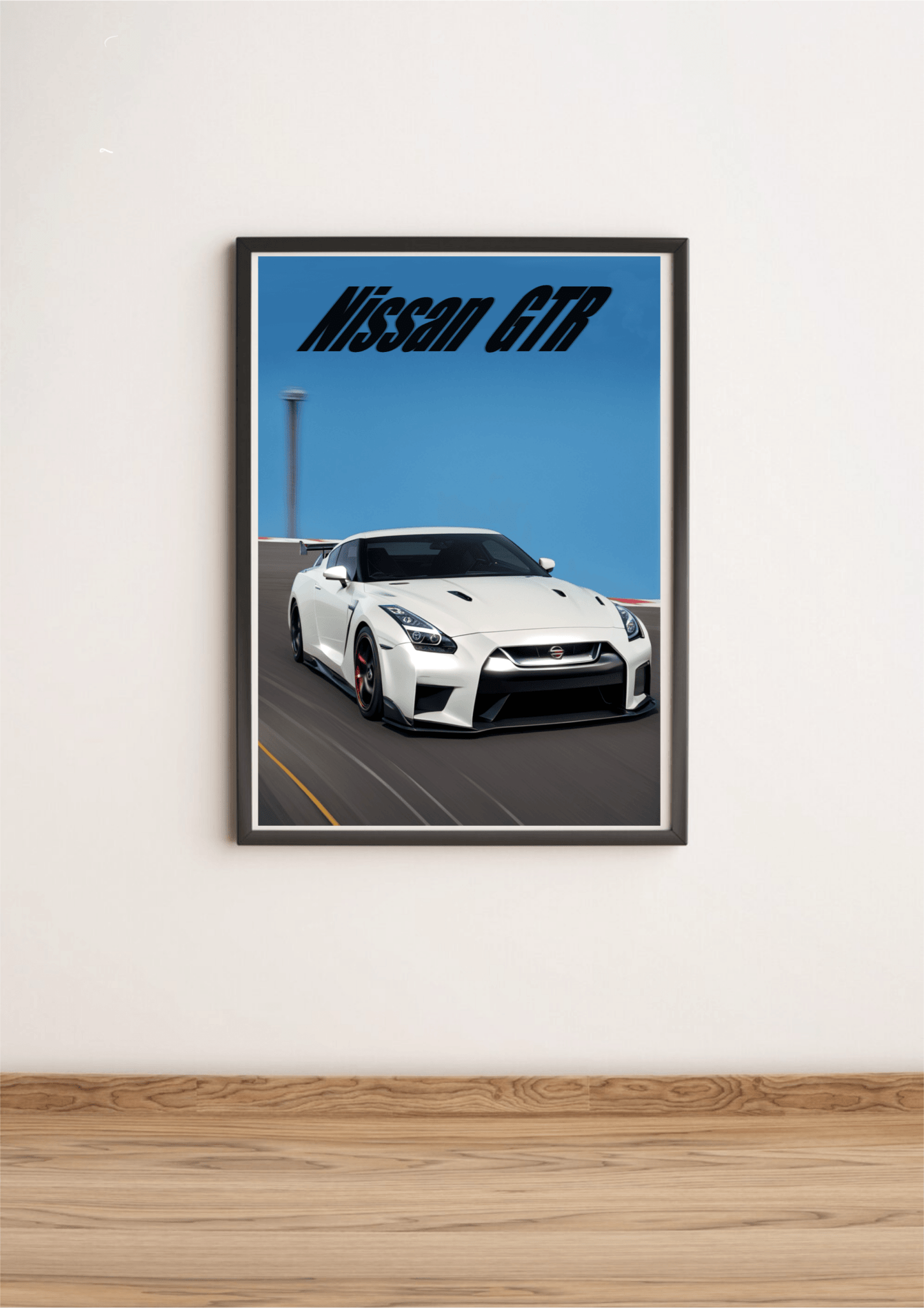 Velocity Symphony – Nissan GTR Racing Print Wall Art - mezetto KEOLIX KEOLIX