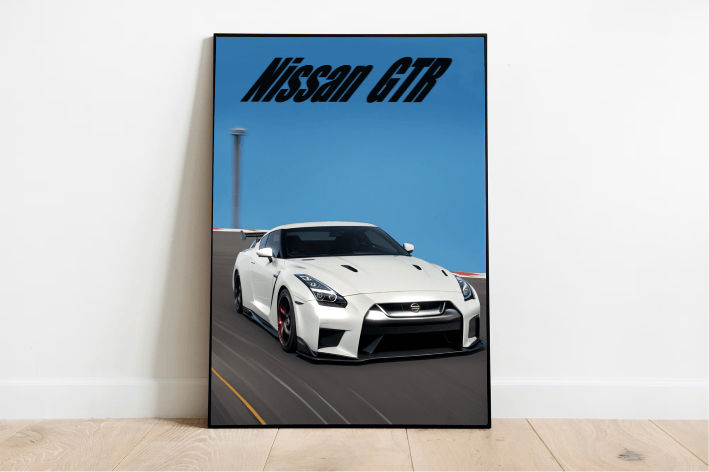 Velocity Symphony – Nissan GTR Racing Print Wall Art - mezetto KEOLIX KEOLIX