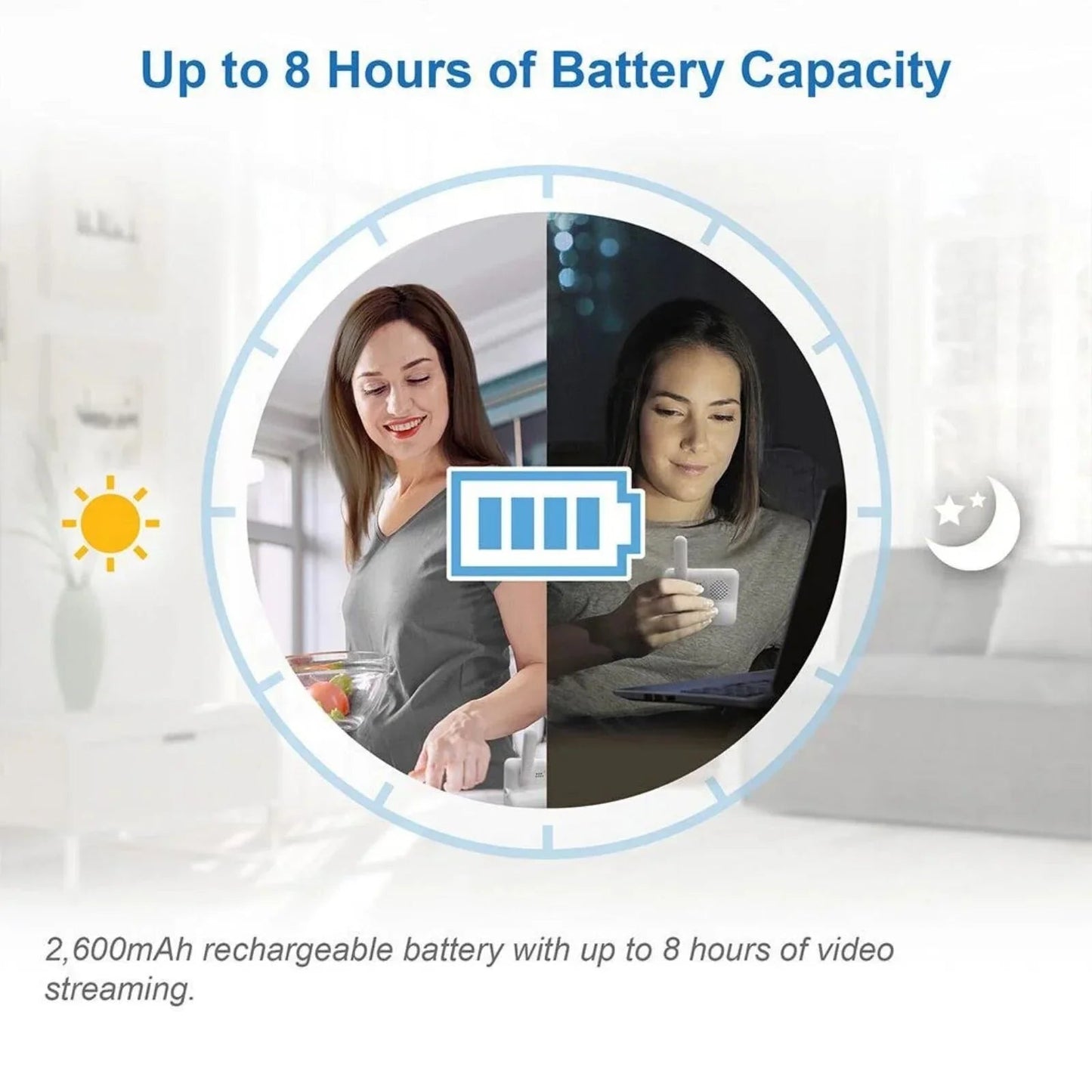 VTech RM2751 2.8" Smart Wi - Fi Baby Monitor - mezetto ebebek ebebek