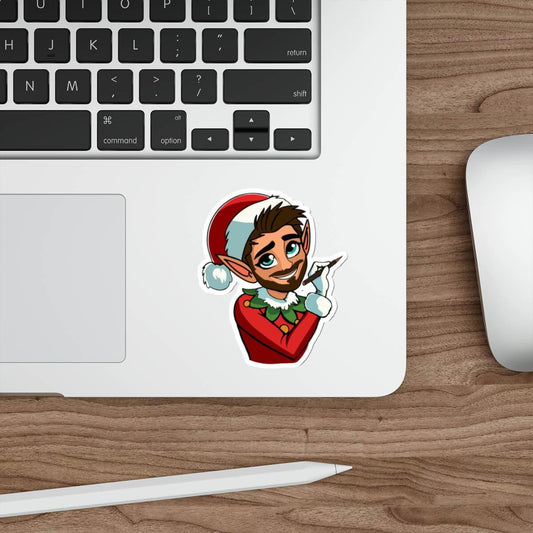 Waterproof Charming Christmas Elf Sticker - mezetto KEOLIX KEOLIX