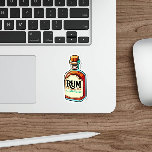 Waterproof Rum Bottle Sticker – Funny Vinyl - mezetto KEOLIX KEOLIX