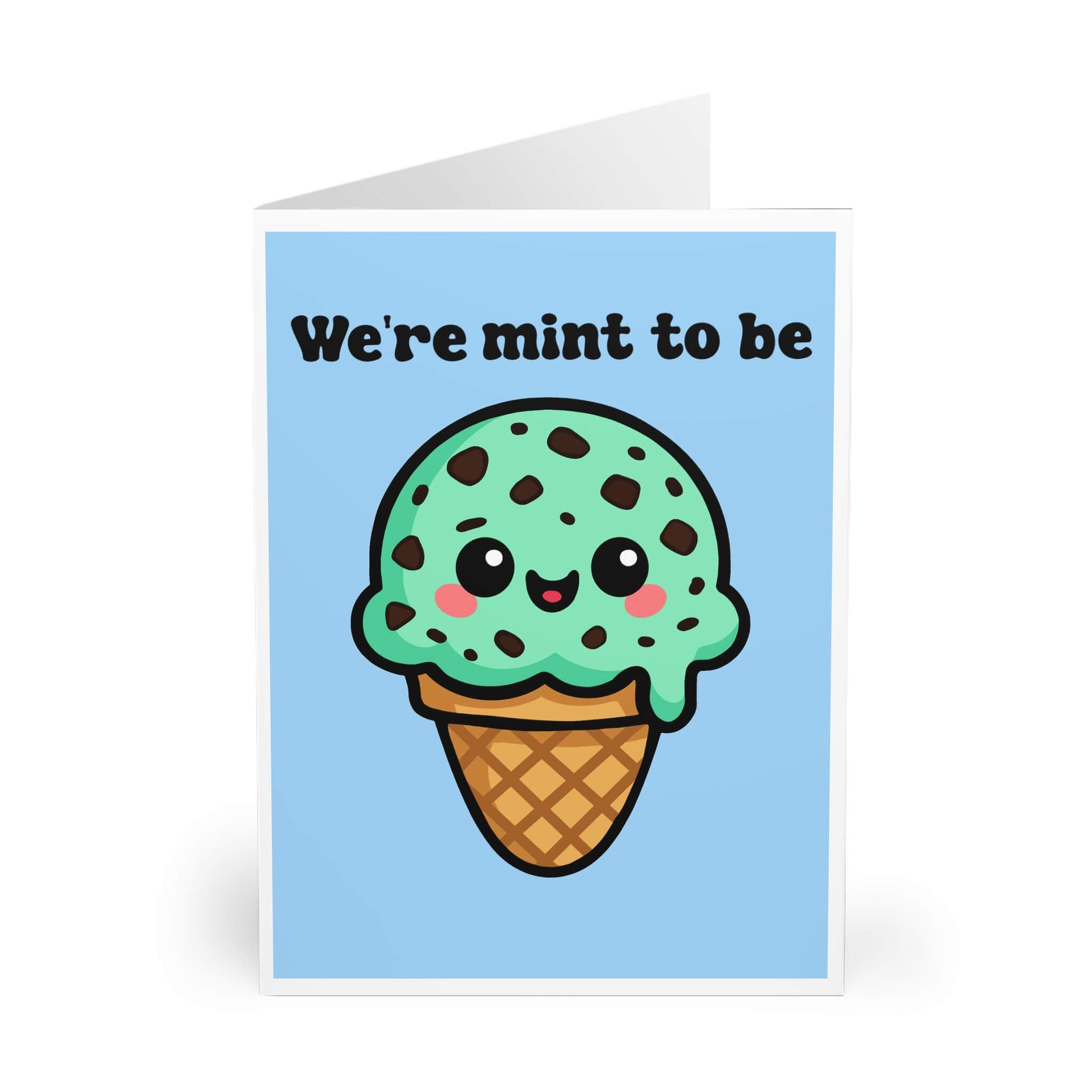 We’re Mint To Be – Funny Ice Cream card - mezetto KEOLIX KEOLIX