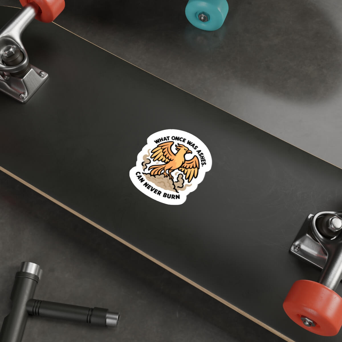 What Once Was Ashes – Resilience Vinyl Sticker - mezetto KEOLIX KEOLIX