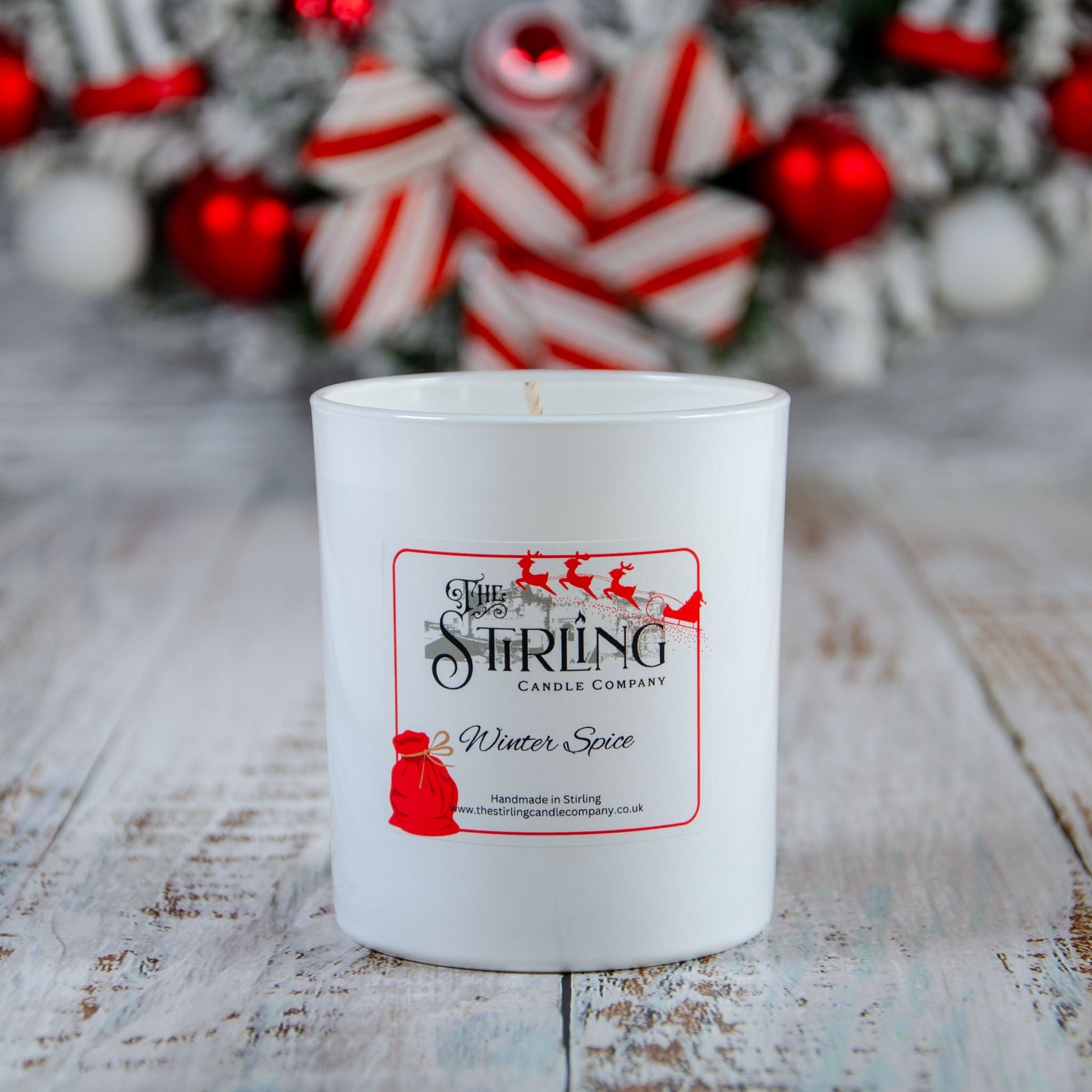 Winter Spice - Large Candle - mezetto Shopify Collective The Stirling Candle Company