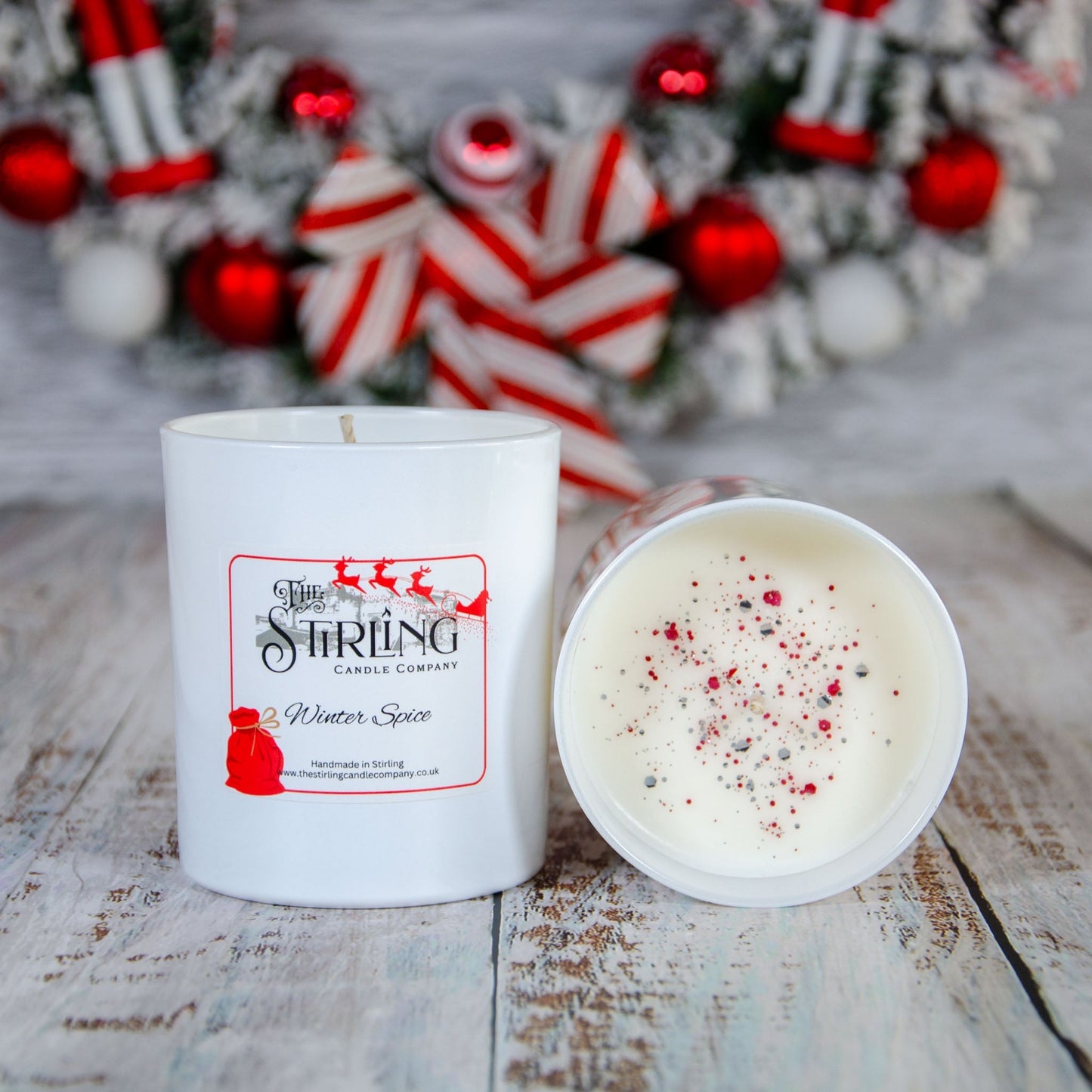 Winter Spice - Large Candle - mezetto Shopify Collective The Stirling Candle Company