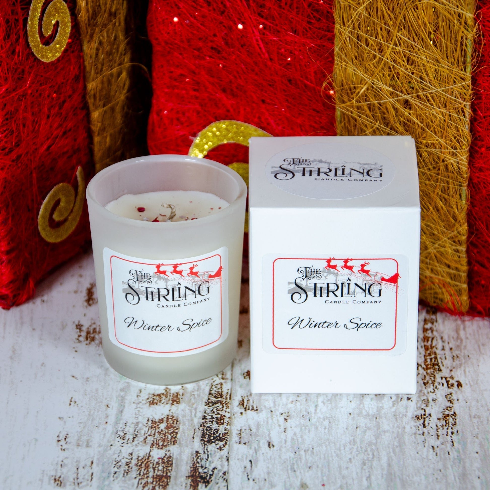 Winter Spice - Small Candle - mezetto Shopify Collective The Stirling Candle Company