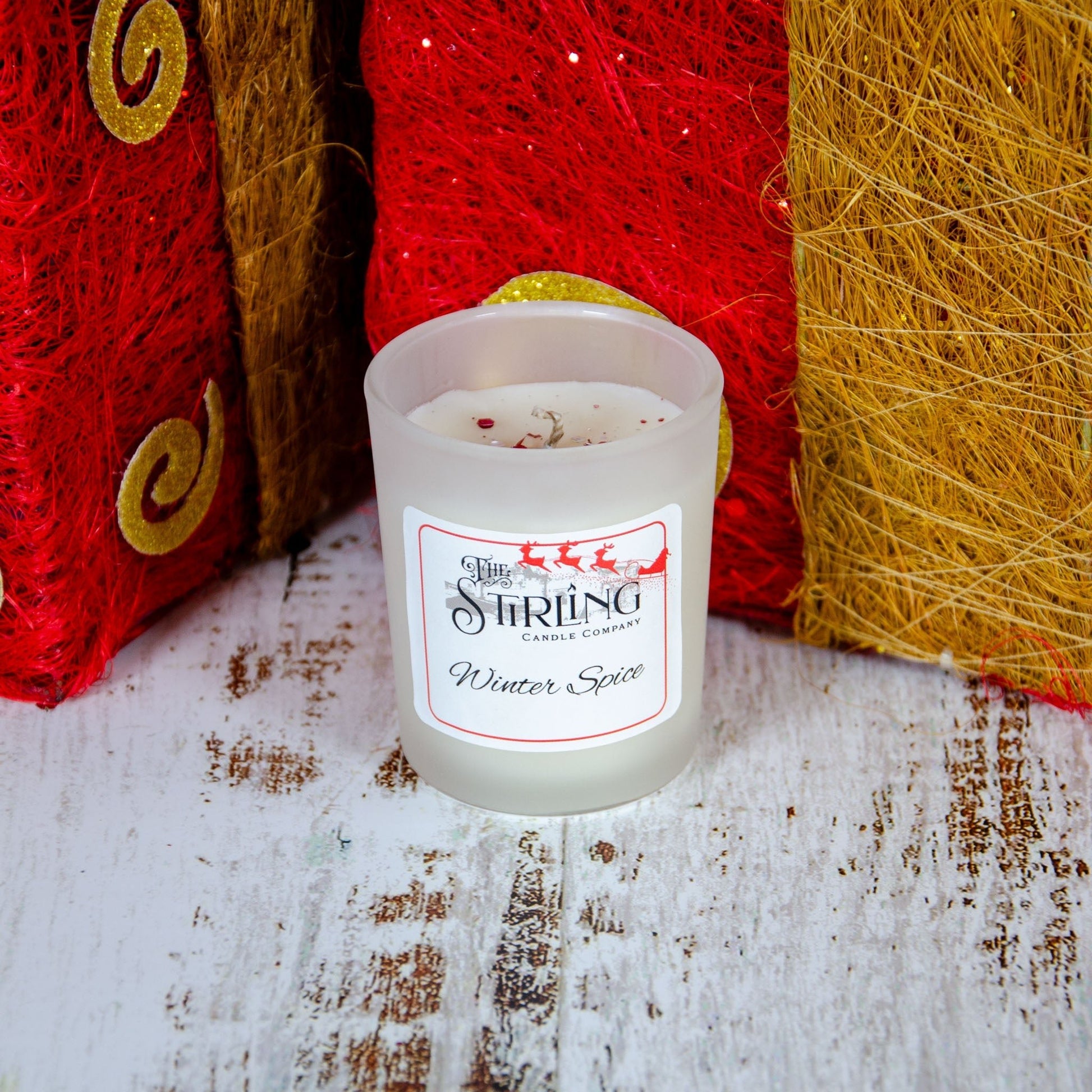 Winter Spice - Small Candle - mezetto Shopify Collective The Stirling Candle Company