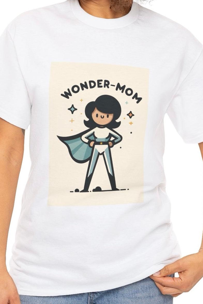 Wonder Mom T-Shirt | Superhero Mother Graphic Tee - mezetto KEOLIX KEOLIX