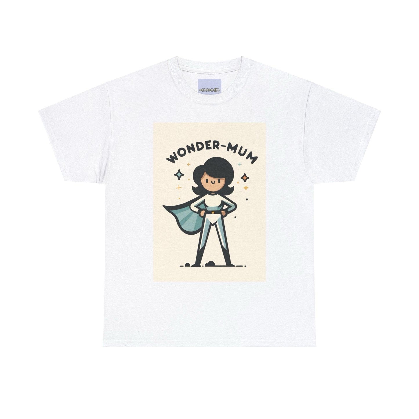 Wonder Mom T-Shirt | Superhero Mother Graphic Tee - mezetto KEOLIX KEOLIX