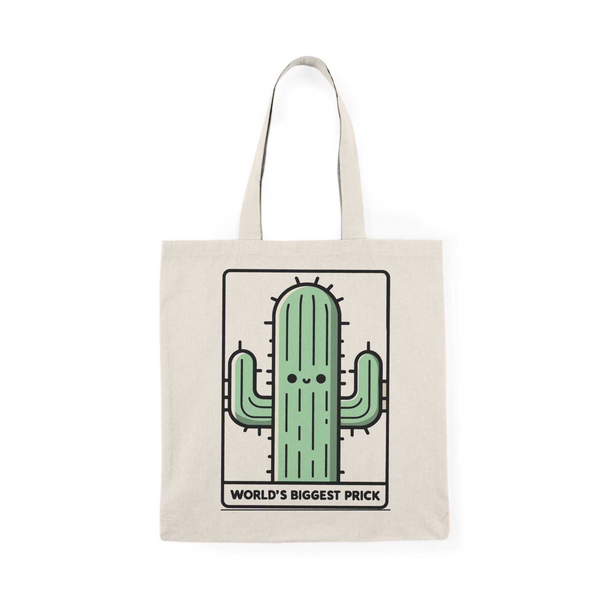 World’s Biggest Prick – Funny Cactus Tote Bag - mezetto KEOLIX KEOLIX