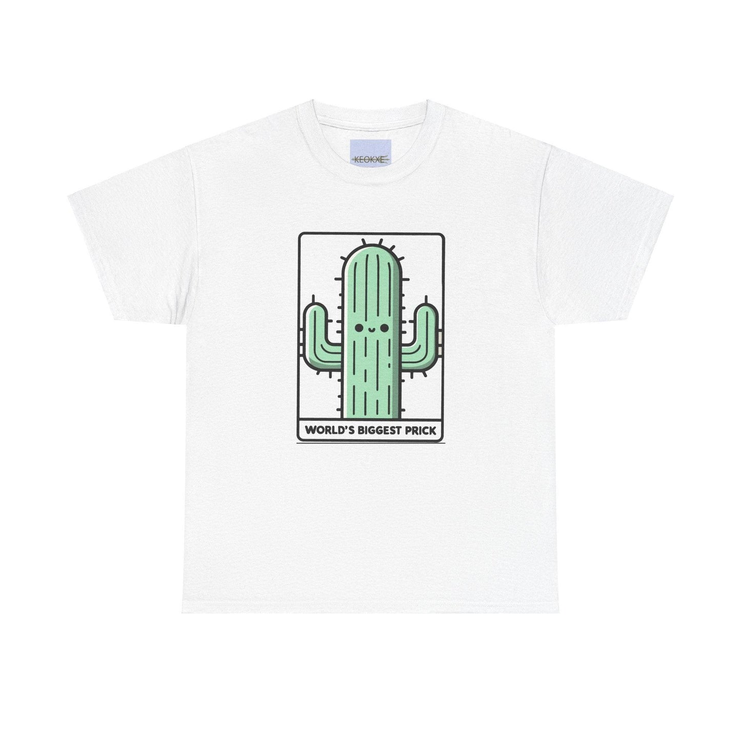 World’s Biggest Prick T-Shirt | Funny Cactus Cartoon Tee - mezetto KEOLIX KEOLIX
