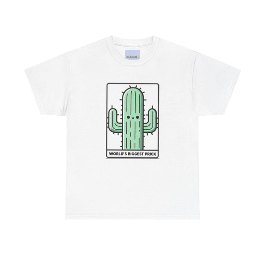 World’s Biggest Prick T-Shirt | Funny Cactus Cartoon Tee - mezetto KEOLIX KEOLIX