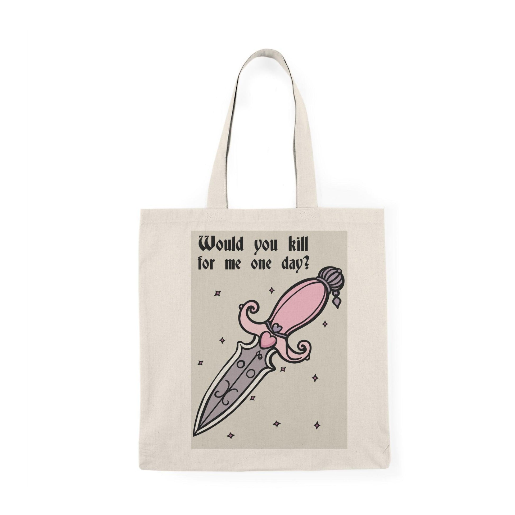 Would You Kill for Me One Day Tote – Pink Dagger Bag - mezetto KEOLIX KEOLIX