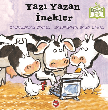 Yazı Yazan İnekler(Ciltli-Organik) - Beyaz Balina Yayınları Kitap