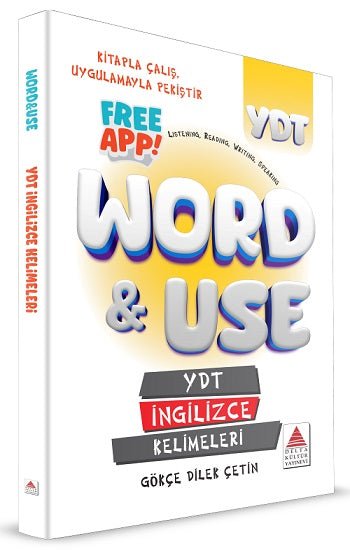 YDT İngilizce Kelimeleri (Yabancı Dil Testi) – Gökçe Dilek Çetin – Delta Kültür Yayınevi – kitap kapağı