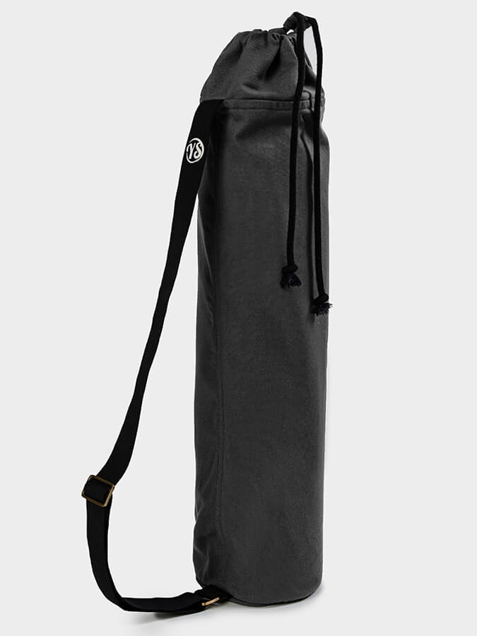 Yoga Studio GOTS Organic Cotton Lotus Yoga Mat Bag - mezetto Shopify Collective Yoga Studio Store