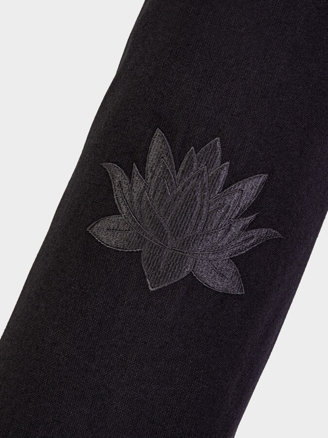 Yoga Studio GOTS Organic Cotton Lotus Yoga Mat Bag - mezetto Shopify Collective Yoga Studio Store