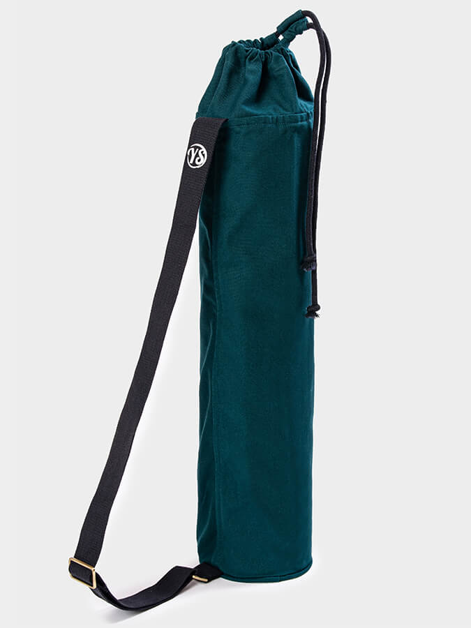 Yoga Studio GOTS Organic Cotton Lotus Yoga Mat Bag - mezetto Shopify Collective Yoga Studio Store