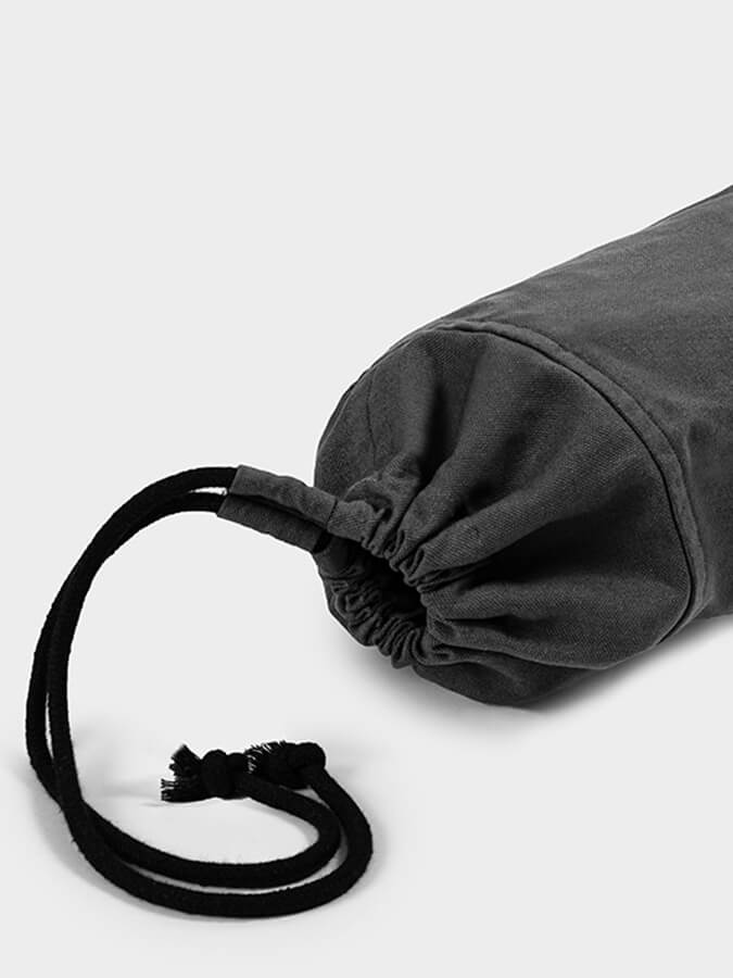 Yoga Studio GOTS Organic Cotton Lotus Yoga Mat Bag - mezetto Shopify Collective Yoga Studio Store