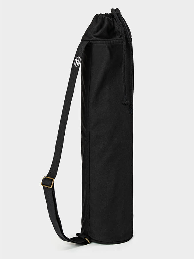 Yoga Studio GOTS Organic Cotton Lotus Yoga Mat Bag - mezetto Shopify Collective Yoga Studio Store