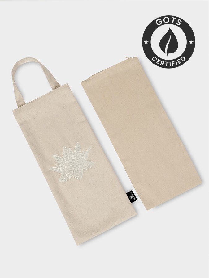 Yoga Studio GOTS Organic Cotton Yoga Sandbag - Cover Only - mezetto Shopify Collective Yoga Studio Store