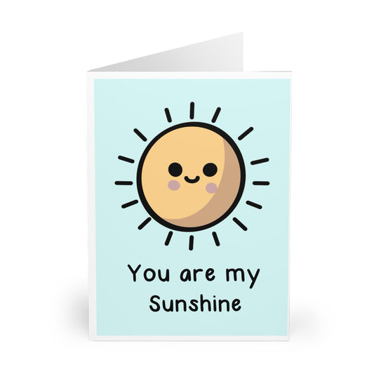 You Are My Sunshine – Minimalist Sun & Flower Love Card - mezetto KEOLIX KEOLIX