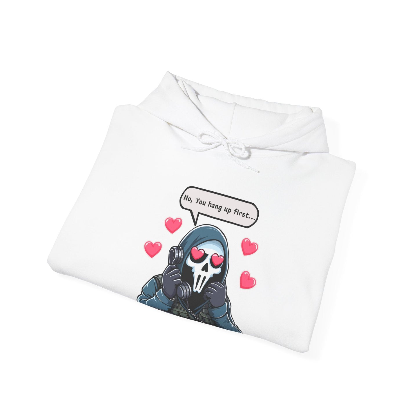 You Hang Up First – Funny Grim Reaper Hoodie - mezetto KEOLIX KEOLIX