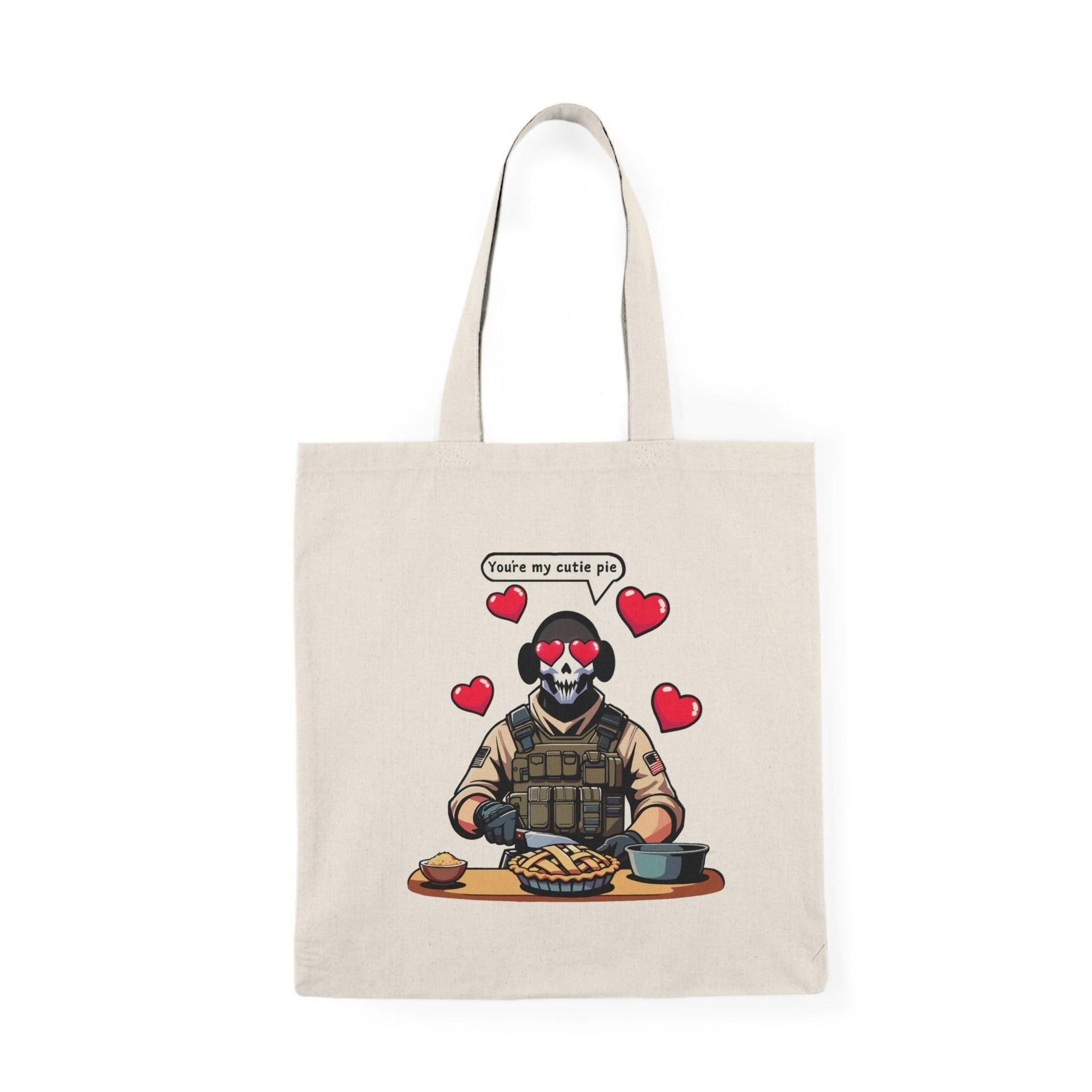 You're My Cutie Pie Ghost Tote Bag - mezetto KEOLIX KEOLIX