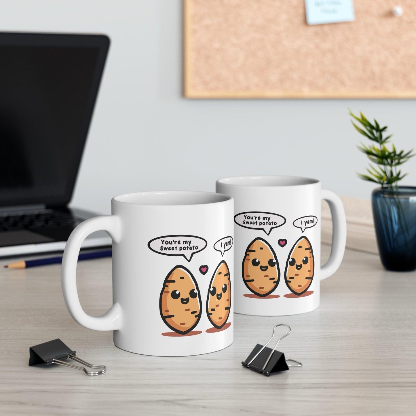 You’re My Sweet Potato – Cute 11 oz Couple Mug - mezetto KEOLIX KEOLIX