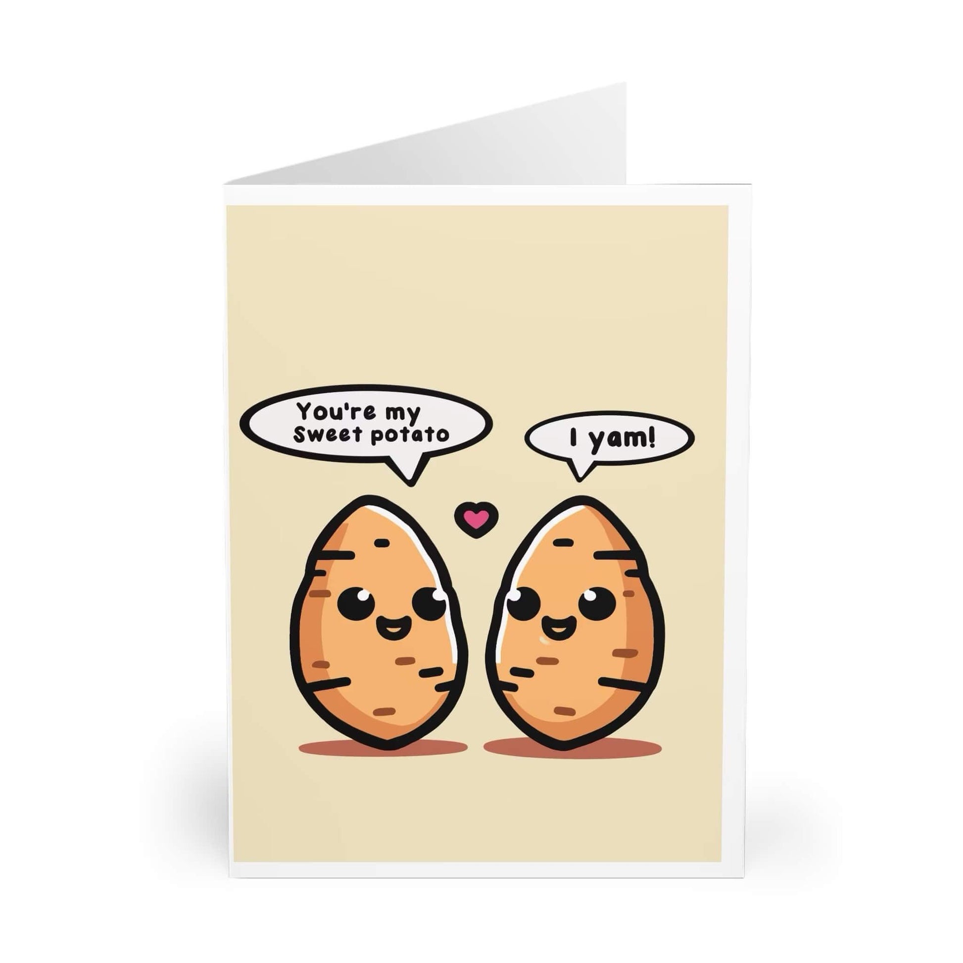 You’re My Sweet Potato – Funny Cute Love Pun Card - mezetto KEOLIX KEOLIX