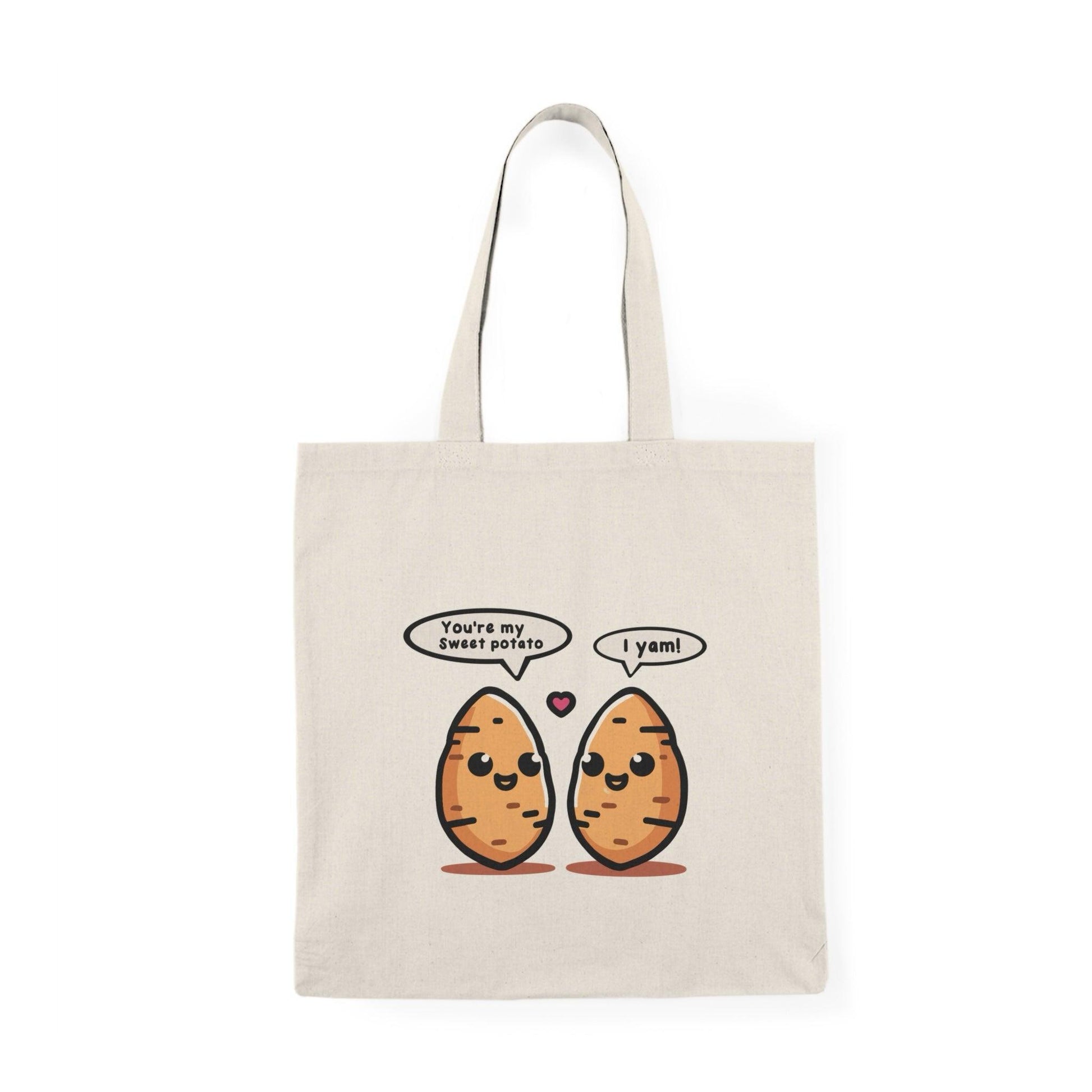 You're My Sweet Potato Tote – Cute Pun Eco Shopper - mezetto KEOLIX KEOLIX
