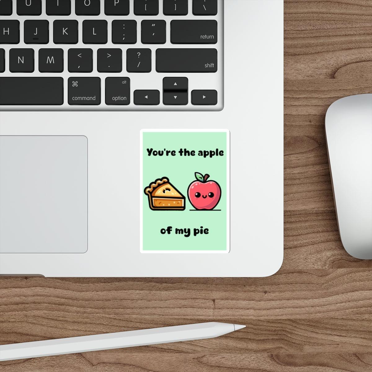 You're the Apple of My Pie Sticker – Cute & Romantic - mezetto KEOLIX KEOLIX