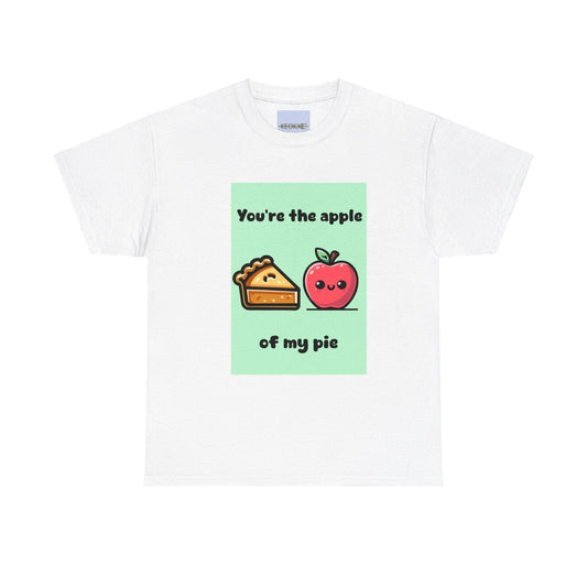 You're the Apple of My Pie T-Shirt | Cute Food Pun Tee - mezetto KEOLIX KEOLIX