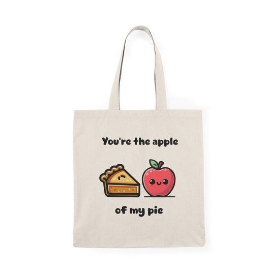 You’re the Apple of My Pie Tote – Cute Pun Foodie Bag - mezetto KEOLIX KEOLIX