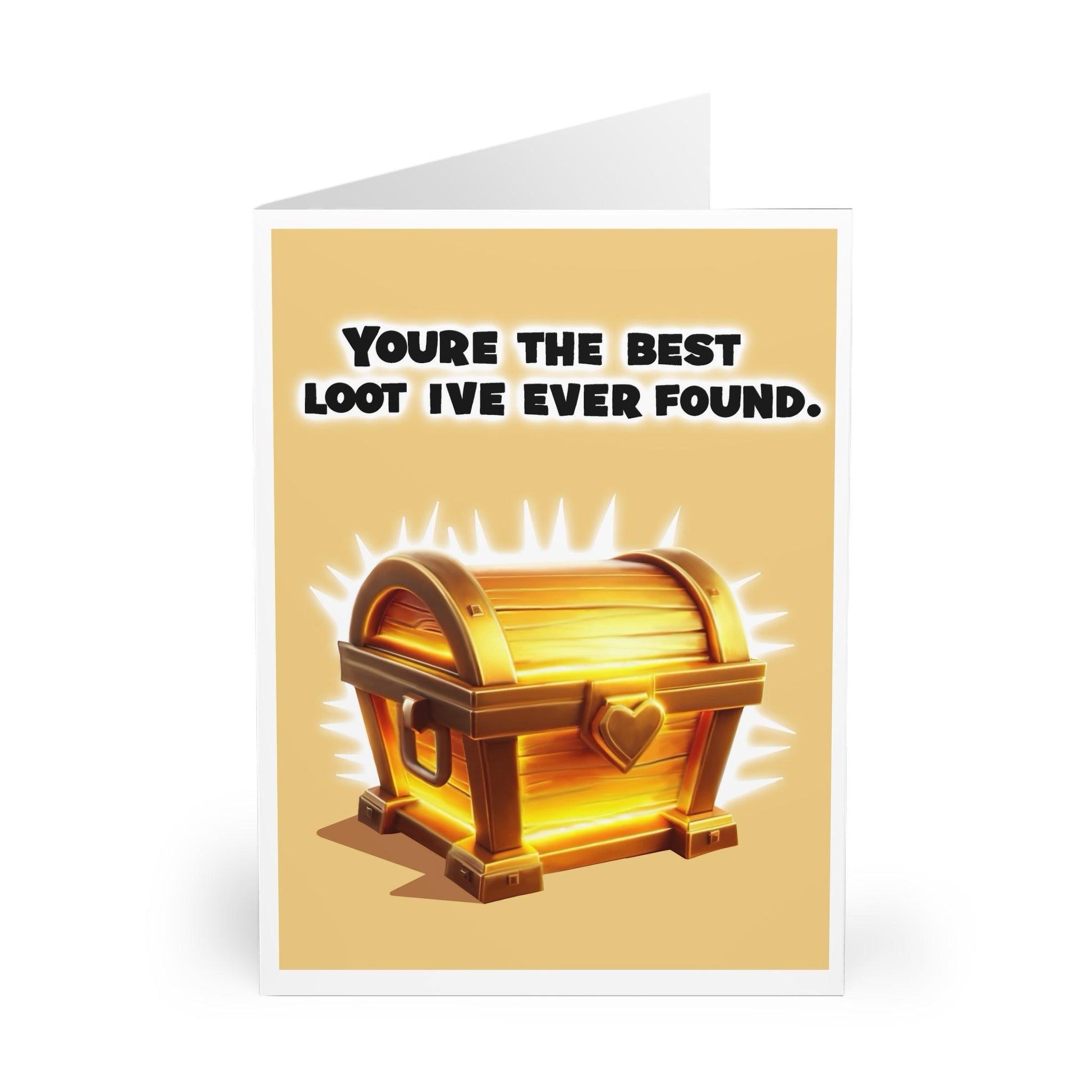 You’re the Best Loot I’ve Ever Found – Gamer Love Card - mezetto KEOLIX KEOLIX