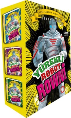 Yürekli Robot Rowni (3 Kitap-Set)