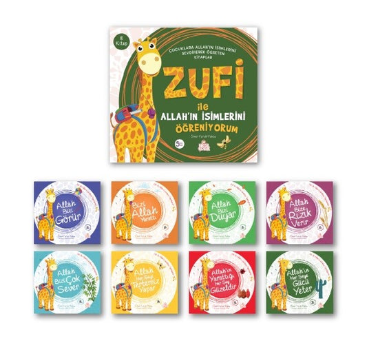 Zufi ile Allah'ın İsimlerini Öğreniyorum (8 Kitap)